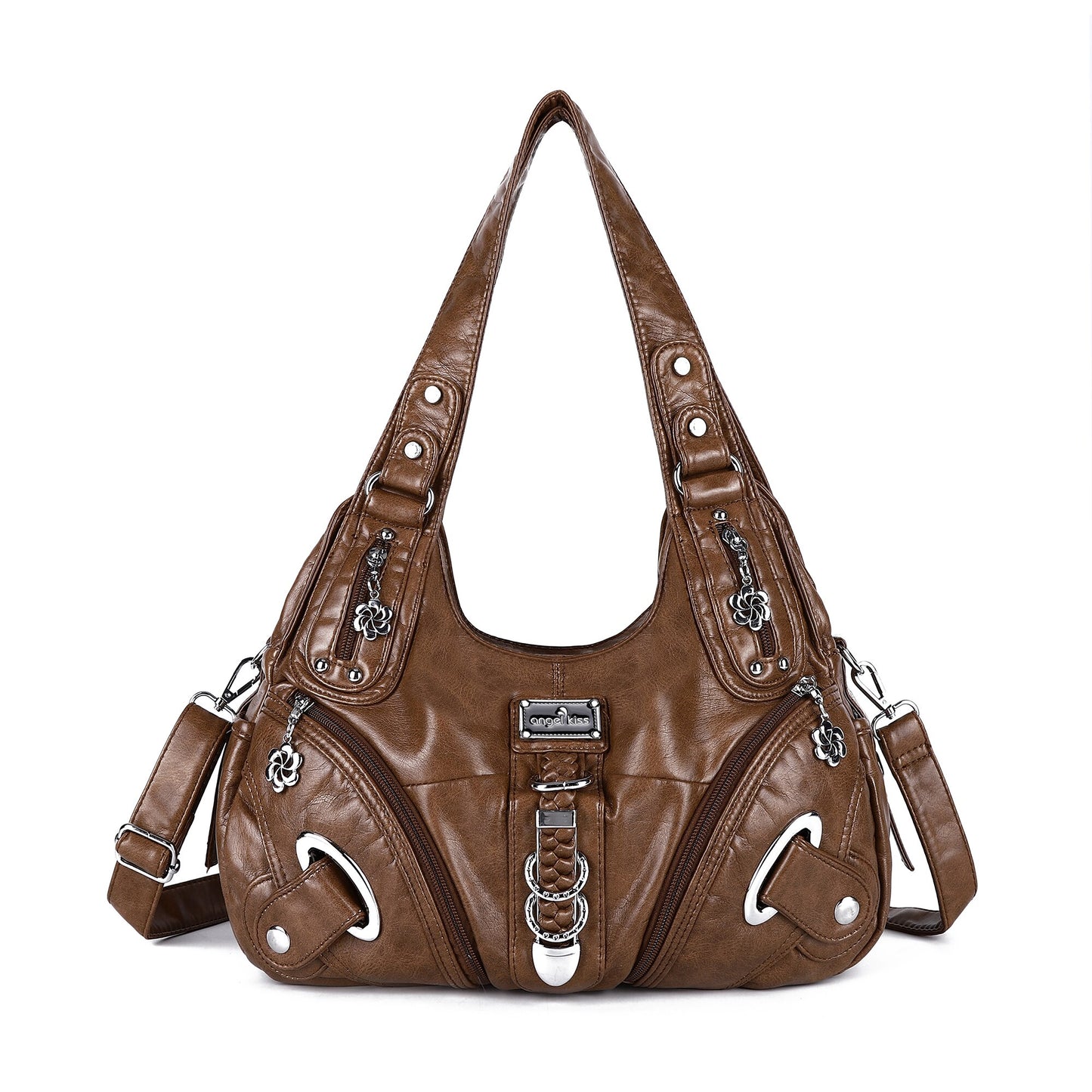 Leather Crossbody Shoulder Bag