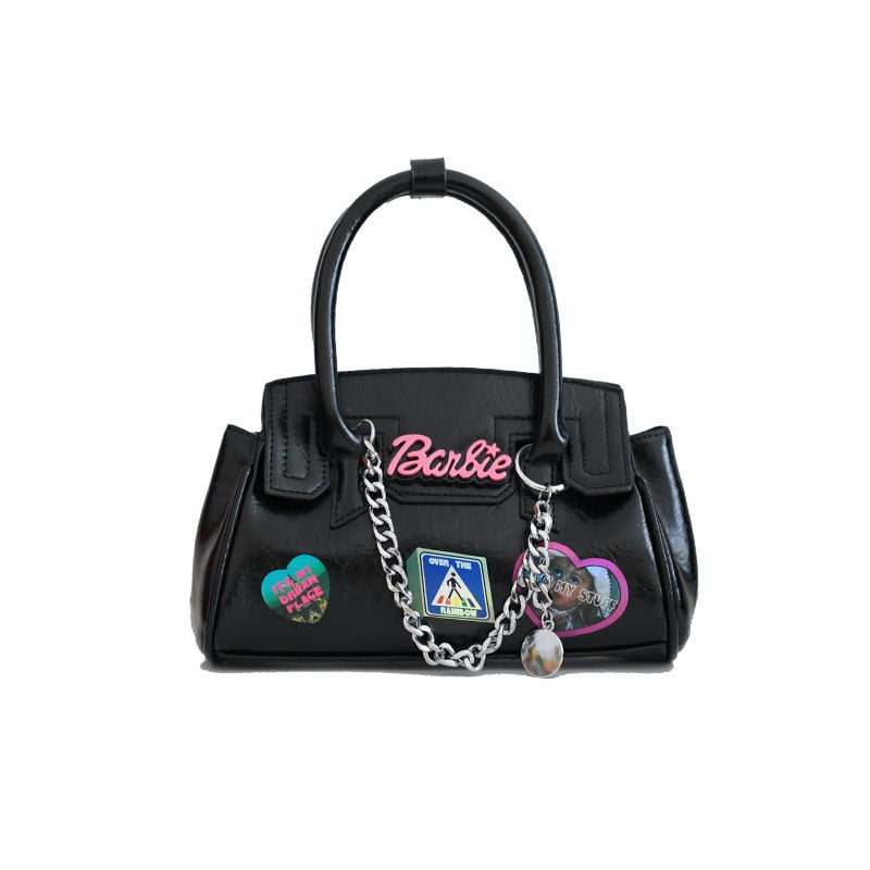Mini Backpack Wrist Bracelet Crossbody Shoulder Bag Black — THE ZEBRA LADY